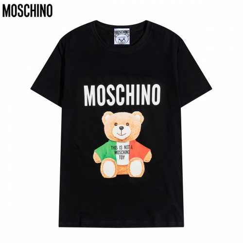 Moschino T-Shirts Short Sleeved For Men #828084 $29.00 USD, Wholesale Replica Moschino T-Shirts