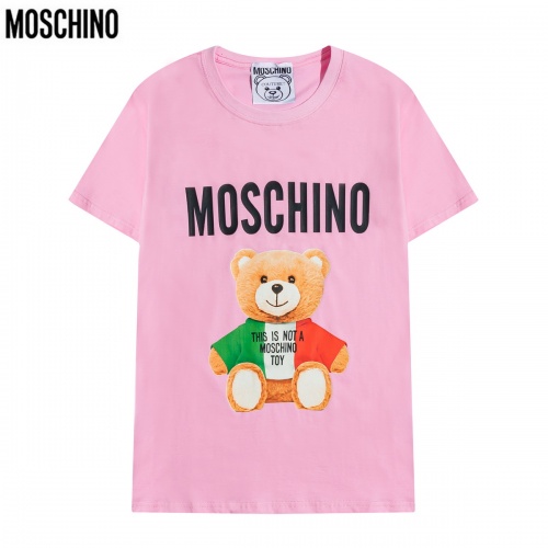 Moschino T-Shirts Short Sleeved For Men #828085 $29.00 USD, Wholesale Replica Moschino T-Shirts