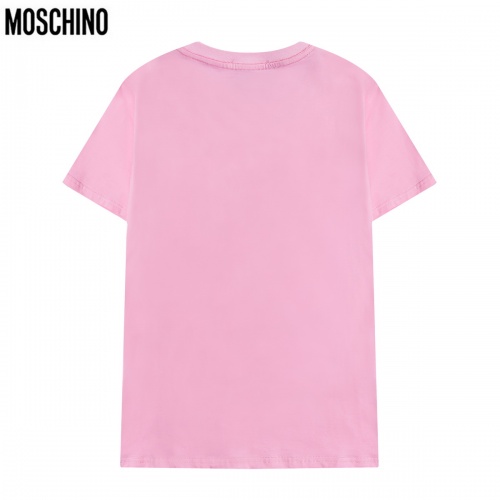 Replica Moschino T-Shirts Short Sleeved For Men #828085 $29.00 USD for Wholesale
