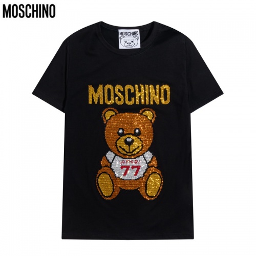 Moschino T-Shirts Short Sleeved For Men #828086 $32.00 USD, Wholesale Replica Moschino T-Shirts