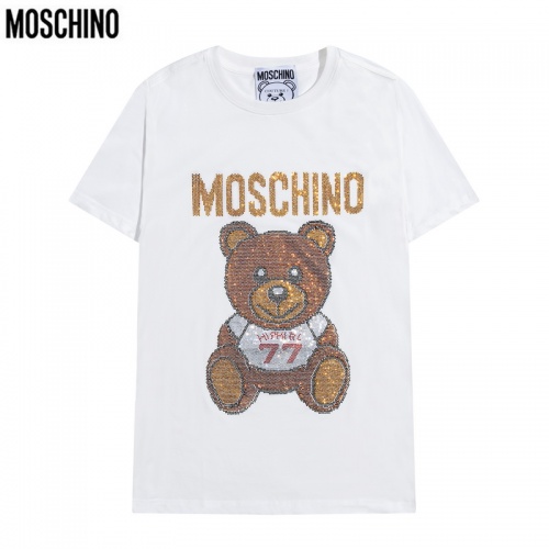 Moschino T-Shirts Short Sleeved For Men #828087 $32.00 USD, Wholesale Replica Moschino T-Shirts
