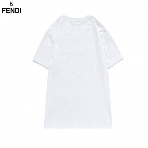 Replica Fendi T-Shirts Short Sleeved For Men #828106 $29.00 USD for Wholesale