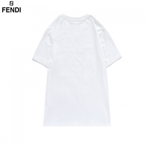 Replica Fendi T-Shirts Short Sleeved For Men #828107 $29.00 USD for Wholesale