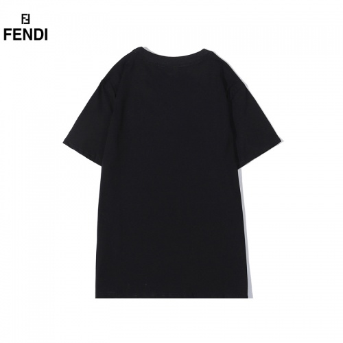 Replica Fendi T-Shirts Short Sleeved For Men #828108 $29.00 USD for Wholesale