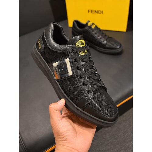 Replica Fendi Casual Shoes For Men #828110 $80.00 USD for Wholesale