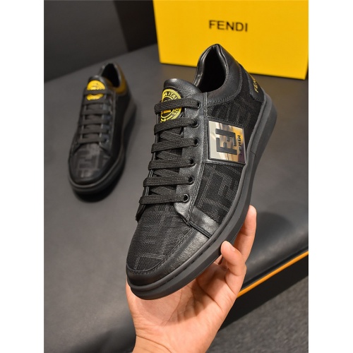 Replica Fendi Casual Shoes For Men #828110 $80.00 USD for Wholesale