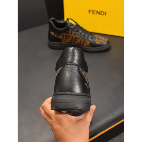 Replica Fendi High Tops Casual Shoes For Men #828111 $82.00 USD for Wholesale