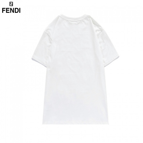 Replica Fendi T-Shirts Short Sleeved For Men #828113 $32.00 USD for Wholesale