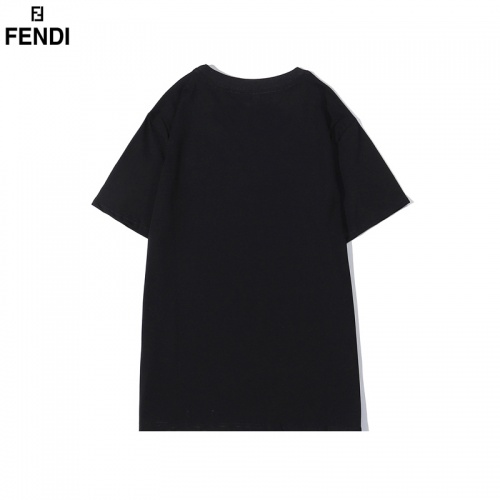 Replica Fendi T-Shirts Short Sleeved For Men #828114 $32.00 USD for Wholesale