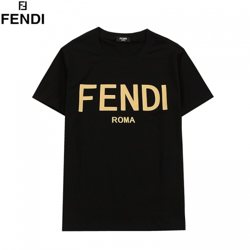 Fendi T-Shirts Short Sleeved For Men #828115 $27.00 USD, Wholesale Replica Fendi T-Shirts