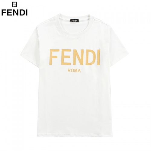 Fendi T-Shirts Short Sleeved For Men #828116 $27.00 USD, Wholesale Replica Fendi T-Shirts