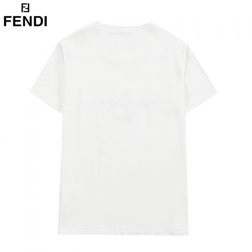 Replica Fendi T-Shirts Short Sleeved For Men #828116 $27.00 USD for Wholesale