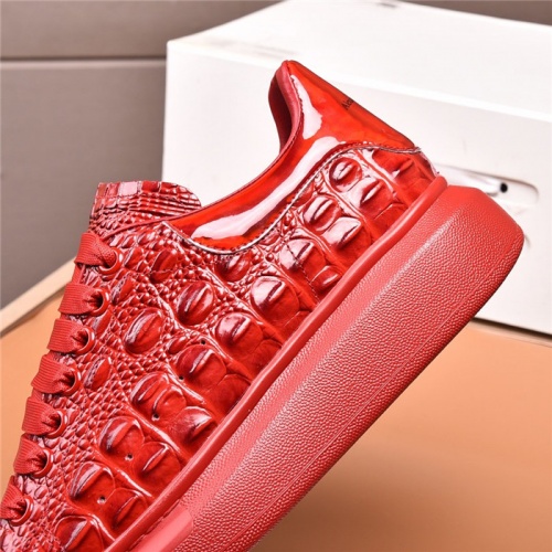 Replica Alexander McQueen Casual Shoes For Men #828302 $98.00 USD for Wholesale