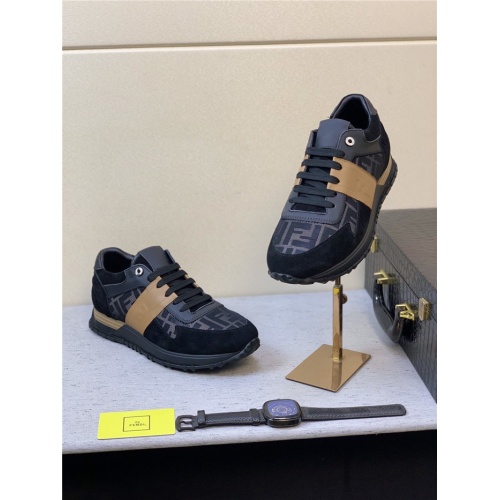 Replica Fendi Casual Shoes For Men #828309 $88.00 USD for Wholesale