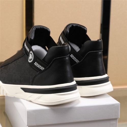 Replica Versace Casual Shoes For Men #828340 $82.00 USD for Wholesale