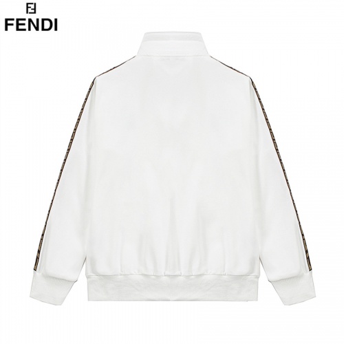 Replica Fendi Tracksuits Long Sleeved For Men #828491 $88.00 USD for Wholesale