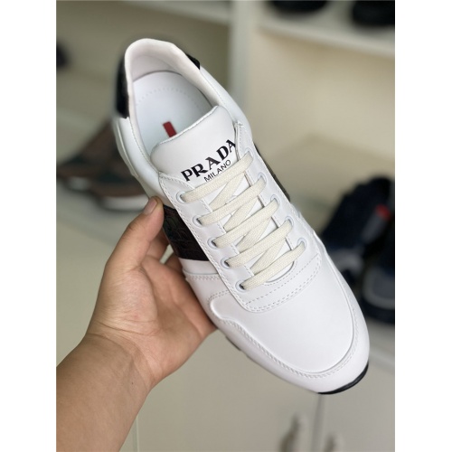 Replica Prada Casual Shoes For Men #828496 $88.00 USD for Wholesale