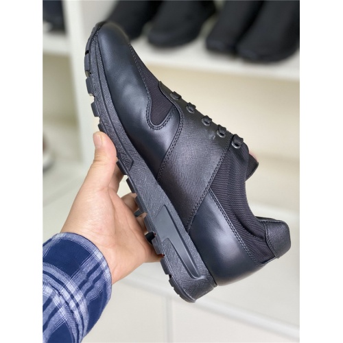 Replica Prada Casual Shoes For Men #828503 $85.00 USD for Wholesale