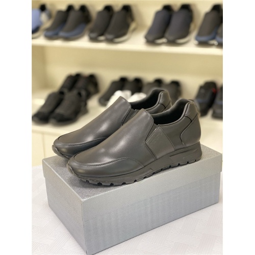 Replica Prada Casual Shoes For Men #828504 $88.00 USD for Wholesale
