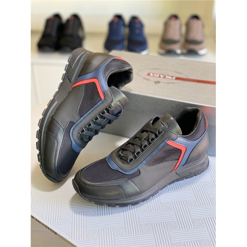 Replica Prada Casual Shoes For Men #828508 $96.00 USD for Wholesale