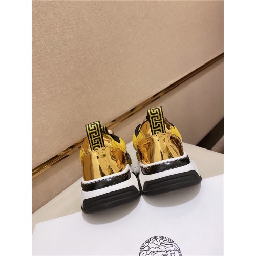 Replica Versace Casual Shoes For Men #828514 $80.00 USD for Wholesale