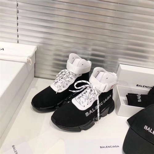 Replica Balenciaga High Tops Shoes For Men #828529 $88.00 USD for Wholesale
