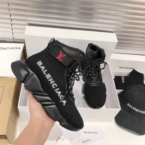 Balenciaga High Tops Shoes For Men #828530 $88.00 USD, Wholesale Replica Balenciaga High Tops Shoes