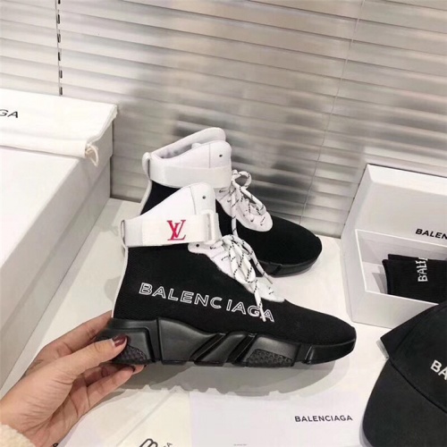 Balenciaga High Tops Shoes For Women #828538 $88.00 USD, Wholesale Replica Balenciaga High Tops Shoes