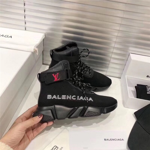 Balenciaga High Tops Shoes For Women #828539 $88.00 USD, Wholesale Replica Balenciaga High Tops Shoes