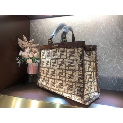 Replica Fendi AAA Quality Tote-Handbags For Women #828545 $203.00 USD for Wholesale