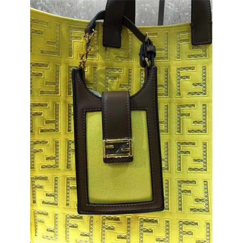 Replica Fendi AAA Quality Tote-Handbags For Women #828549 $183.00 USD for Wholesale
