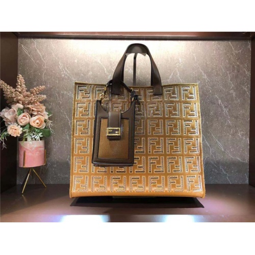 Replica Fendi AAA Quality Tote-Handbags For Women #828550 $183.00 USD for Wholesale