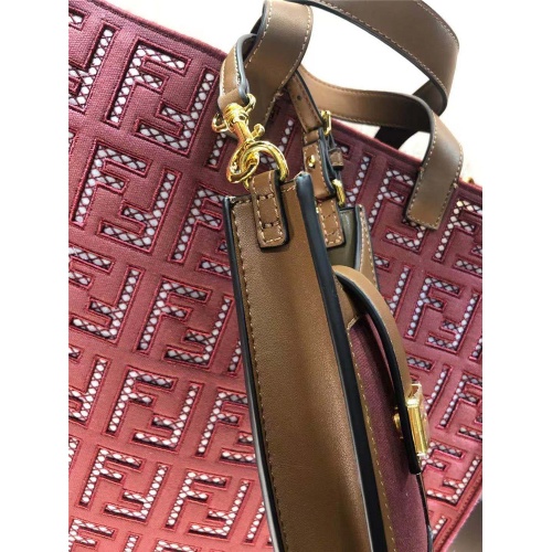 Replica Fendi AAA Quality Tote-Handbags For Women #828553 $183.00 USD for Wholesale