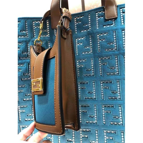 Replica Fendi AAA Quality Tote-Handbags For Women #828554 $183.00 USD for Wholesale