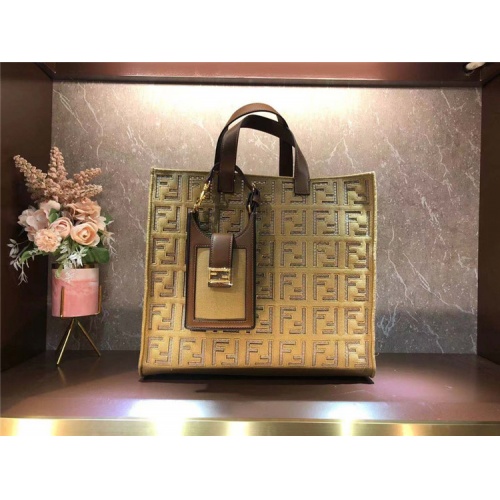 Replica Fendi AAA Quality Tote-Handbags For Women #828555 $183.00 USD for Wholesale