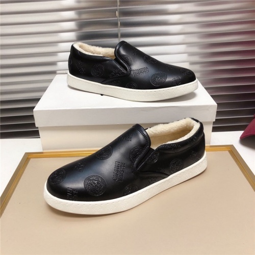 Replica Versace Casual Shoes For Men #828576 $68.00 USD for Wholesale
