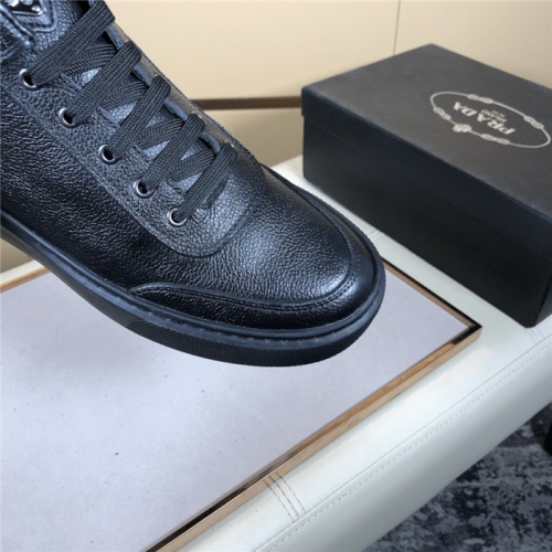 Replica Prada High Tops Shoes For Men #828582 $82.00 USD for Wholesale