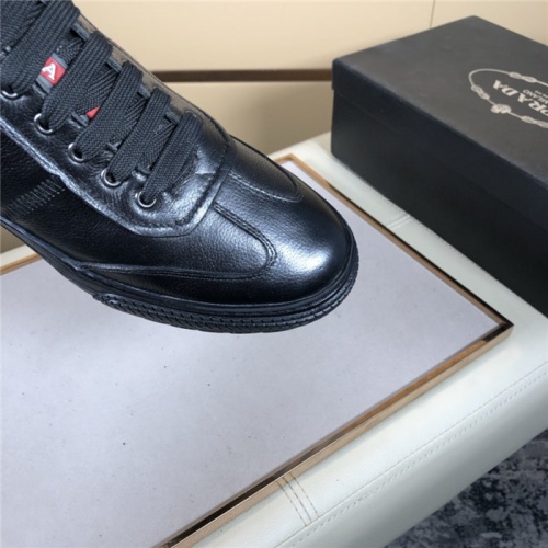 Replica Prada High Tops Shoes For Men #828583 $82.00 USD for Wholesale