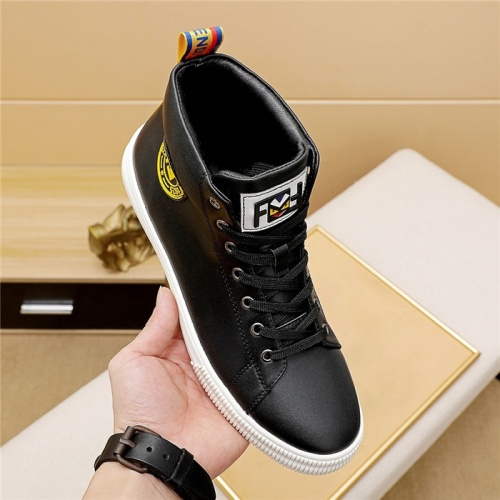 Replica Fendi High Tops Casual Shoes For Men #828631 $76.00 USD for Wholesale