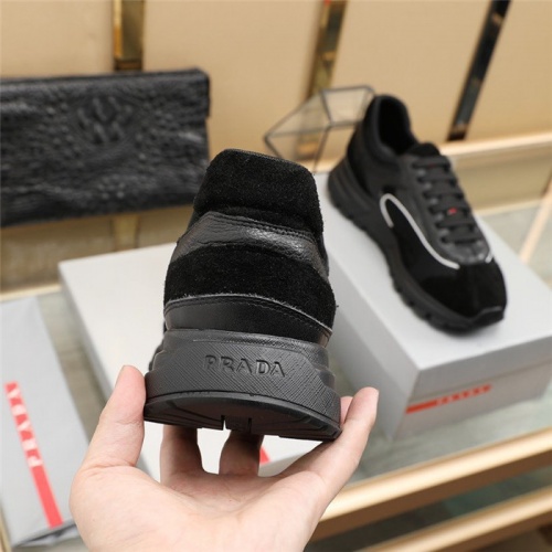 Replica Prada Casual Shoes For Men #828647 $92.00 USD for Wholesale