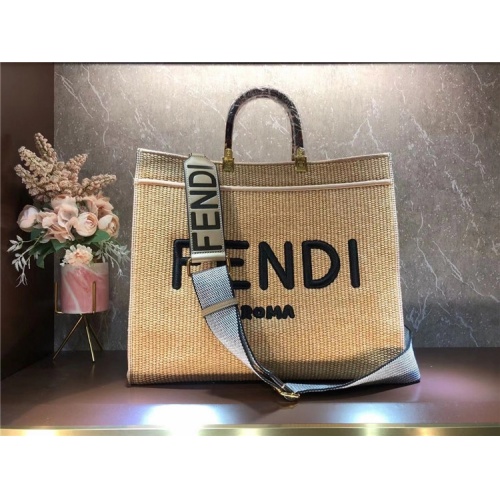 Fendi AAA Quality Tote-Handbags For Women #828658 $171.00 USD, Wholesale Replica Fendi AAA Quality Handbags