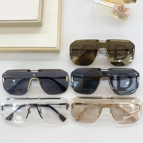 Replica Fendi AAA Quality Sunglasses #828739 $65.00 USD for Wholesale