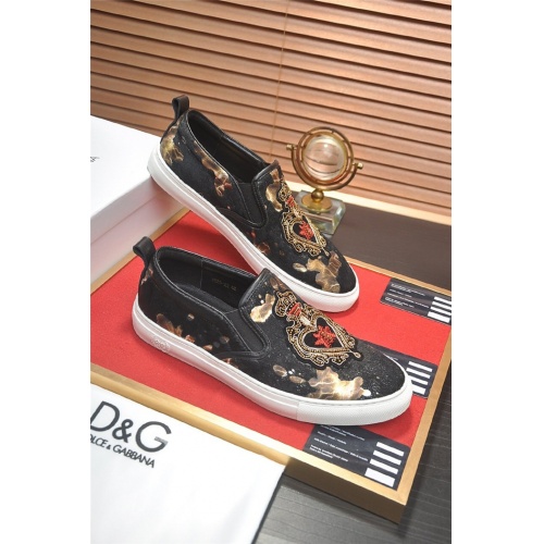 Dolce &amp; Gabbana D&amp;G Casual Shoes For Men #828937 $80.00 USD, Wholesale Replica Dolce &amp; Gabbana D&amp;G Casual Shoes