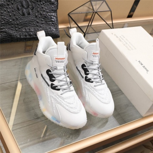 Off-White High Tops Shoes For Men #828953 $82.00 USD, Wholesale Replica Off-White High Tops Shoes