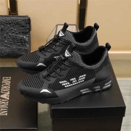 Replica Armani Casual Shoes For Men #828956 $80.00 USD for Wholesale