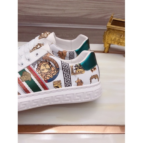 Replica Versace Casual Shoes For Men #829120 $76.00 USD for Wholesale