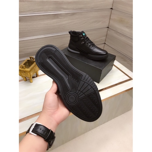 Replica Prada High Tops Shoes For Men #829126 $82.00 USD for Wholesale