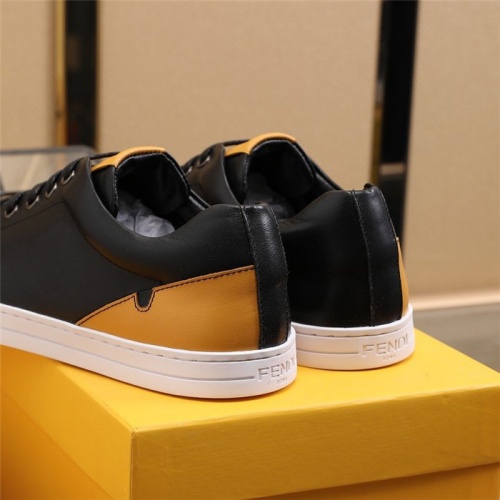 Replica Fendi Casual Shoes For Men #829189 $82.00 USD for Wholesale
