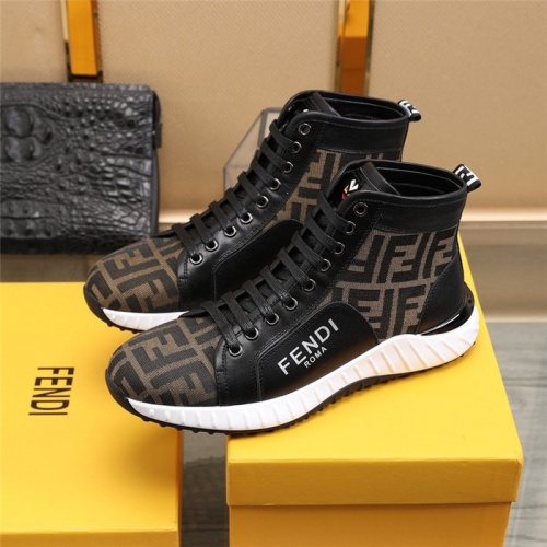 Replica Fendi Fashion Boots For Men #829191 $88.00 USD for Wholesale