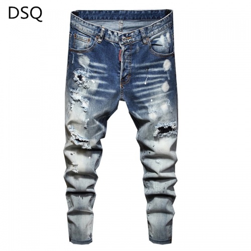 Dsquared Jeans For Men #829274 $48.00 USD, Wholesale Replica Dsquared Jeans